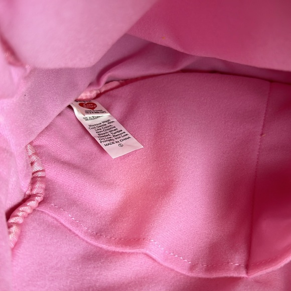 Large Pink Fuzzy Care Bears Plushie Backpack Kawaii - Picture 9 of 9